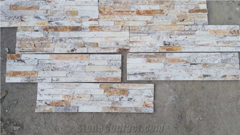 New Shape and New Material Culture Stone, Stacked Stone Veneer and Ledgestone, Wall Cladding and Decoration, Split Face Fieldstone