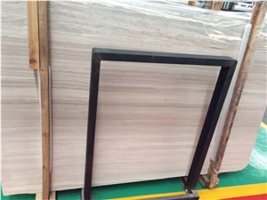 Premium High Quality Slabs White Wood Marble ,Athens White Marble ,Wooden White Marble ,Silver Wood Marble Polished