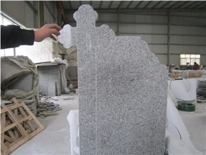 Spain Style Tombstone,Granite Monument & Tombstone,Western Style Monuments/ Upright Monuments/ Western Style Tombstones/ Single Monuments/ Gravestone , Vase and Lamp