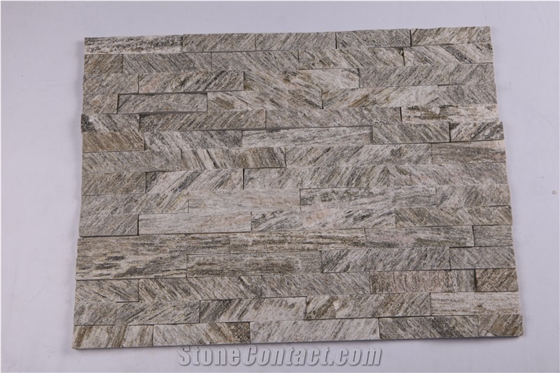 White Wooden Quartzite Stone Wall Cladding/Ledge Stone/Thin Stone Veneer/Split Face Culture Stone/Thin Stone Veneer/Manufactured Stone Veneer/Ledge Stone/Stone Wall Decor/Manufactured Stone Veneer