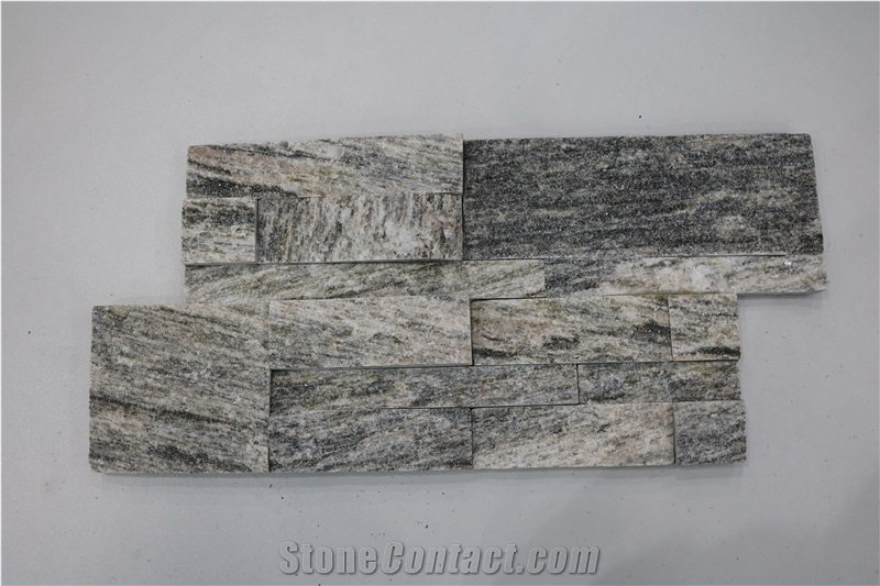 White Wooden Stone Wall Cladding/Ledge Stone/Stone Wall Decor/Thin Stone Veneer/Feature Wall/Split Face Culture Stone/Manufactured Stone Veneer