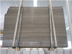 China Wood Marble Quarry Owner New Athens Gray Wooden Marble Glory Wooden Marble Polished Honed Surface Marble Slab Tiles Wall Floor Covering