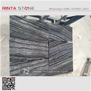 Old Wooden Marble Big Slabs Thin Tiles Black Wooden Marble Old Wood Vein Marble Black Forest Marble Black Ancient Wooden Vein Marble Antique Black Forest Marble for Vanity Top Countertops