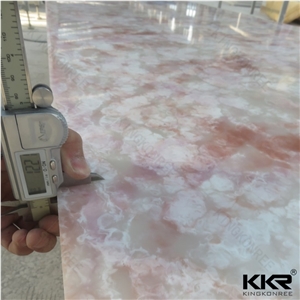 Hot Selling Marble Look Pure Acrylic Solid Surface Sheets, Artificial Stone Slabs