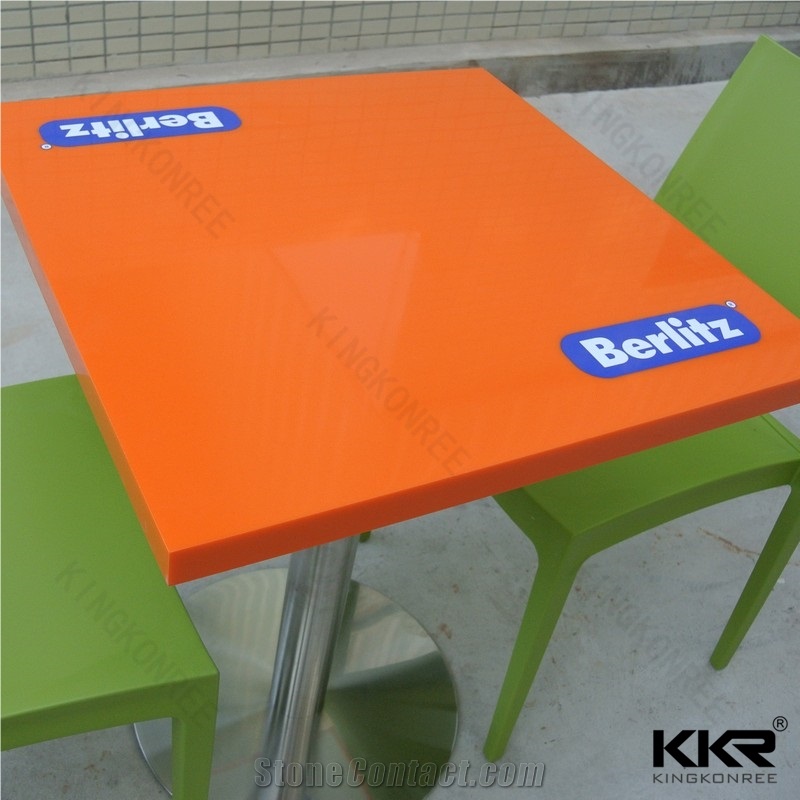 White Artificial Marble Table Tops, Does Marble Tables Scratch Easily