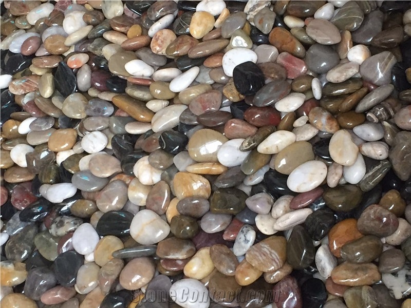 Polished Multicolor River Pebble,Pebble Stone,Pebble Tiles,Natural River Pebble Supplier