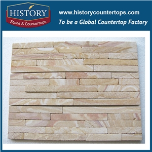 2017 History Stone China Cut-To-Size Natural Surface Pure Pink Sandstone Building Culture Stone for Multi-Style Exterior Wall Covering, Decorative Corner Panels and Veneers