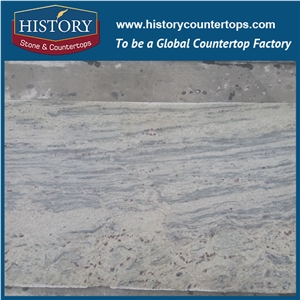 Brazil River White Natural Granite Slabs and Tiles,Used in Kitchen Polished Countertops, Bathroom Polishing Vanity Top, Wall and Floor Covering