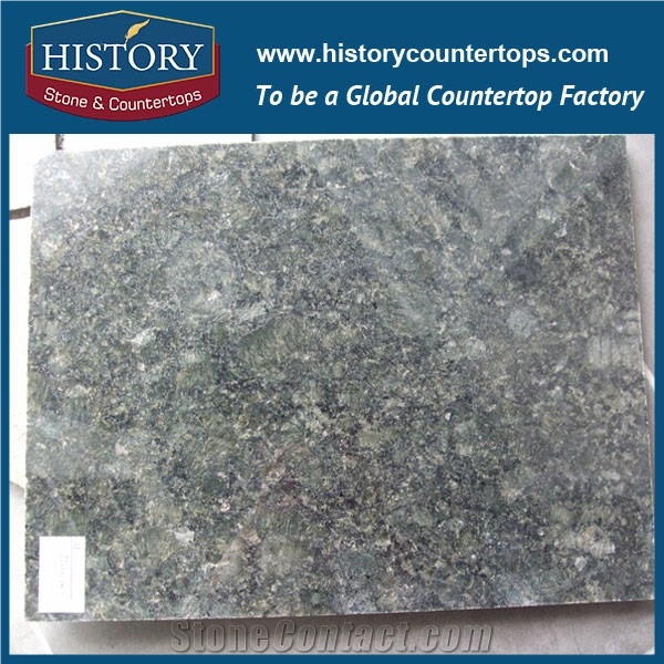 Butterfly Green Granite Big Slab Natural Stone Indoor and Outdoor High-Grade Adornment, Components, a Panel, Lavabo,Hidden Crystallin Medium Grain Black-Green Of Granite,High Quality Best Price