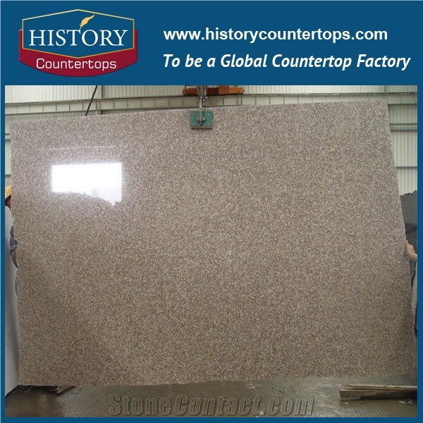 Cheapest G687 Polished Granite/Peach Red Granite/China Pink Honed Granite Tiles & Slabs for Modern Floor and Wall Covering