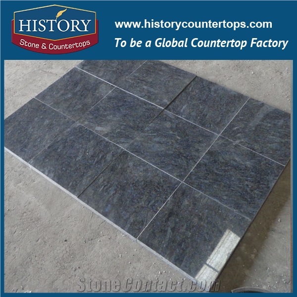 China Butterfly Blue Low Price Polished Surface Finished Granite Natural Stone Wall and Floor Tiles & Slabs