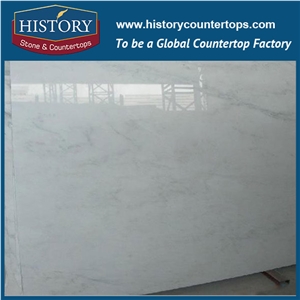 China East White Marble Slabs for Flamed Floor Covering Tiles & Wall Cladding Interior-Exterior Buikding Material, Polished Surface for Residences