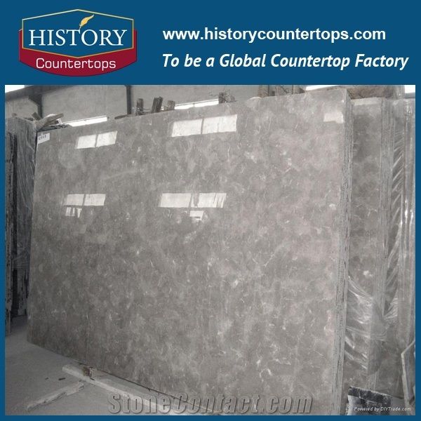 China Grey Marble With Unique Decoration Effect Light Penetrating