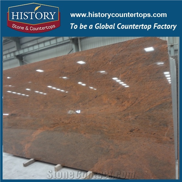 China Multicolor Red Granite Slabs for Flooring Tiles & Wall Covering Flamed, Cheap Prices Kitchen Countertops & Bathroom Vanity Top Polished Surface for Residences and Commercial Projects