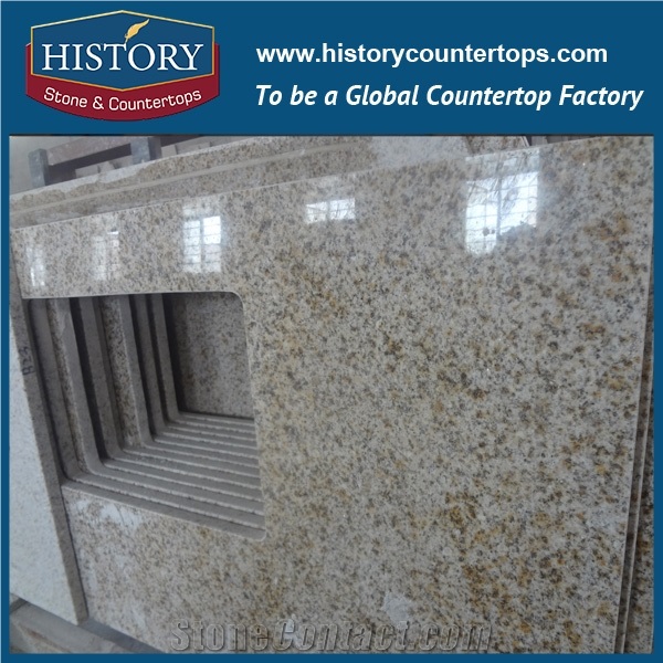 Exterior Honed/Polished/Flamed Surface Machine G682 Golden Yellow/Coast Sand Cheap Granite Be Suitable for Headstones Benches or Walling and Flooring Tiles Of Hot Sale Natural Stone