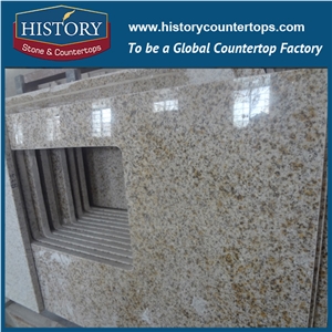 Exterior Honed/Polished/Flamed Surface Machine G682 Golden Yellow/Coast Sand Cheap Granite Be Suitable for Headstones Benches or Walling and Flooring Tiles Of Hot Sale Natural Stone