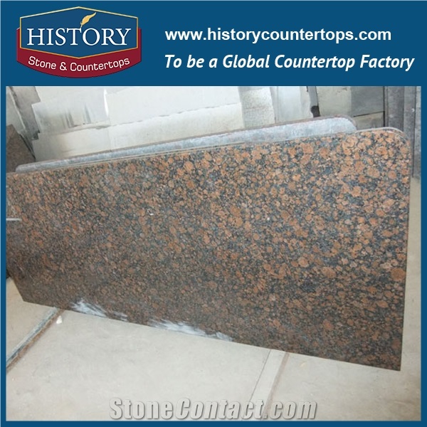 Finlan Baltic Brown Granite Slabs and Tiles from China Stone Market Suit for Polishing Countertops for Kitchen and Bathroom,Solid Surface Building Material