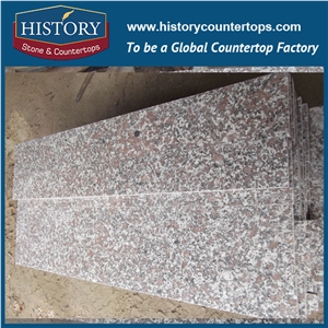 G608 High Quality Hot Sales the Snow Plum Granite Stone Slabs for Indoor Metope, Stage Face Plate, Outdoor Metope and Ground, the Compact Structure, Quality Of a Material is Solid