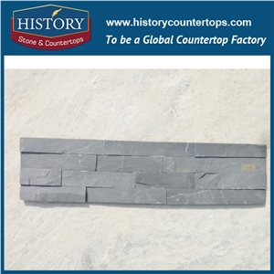 Grey Slate Culture Stone for Art Deco Bathroom Wall Cladding,Interior and Exterior Stone Veneer