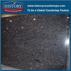 High Quality Cheap Proce India Sapphire Blue Granite Countertops Natural Durable Stone, Economical Choice Popular in Bathroom Counter Tops Style for Custom Hospitality & Multi-Family Projects