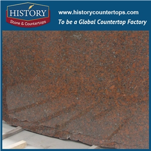 Hight Quality Best Price Cheap Granite Slabs China Tian Red Hot Selling Polished Surface Granite Commercial Bathroom Wall Covering and Flooring Tiles, for Kitchen Countertops and Vanuty Top