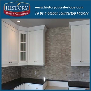 History Stone Certificated Shandong Supplier Competitive Price, Beige Limestone 3 D Square Shaped Mosaic Wall Tiles for Kitchen Backsplash and Tv Background Wall, Decorative Flooring Mosaic