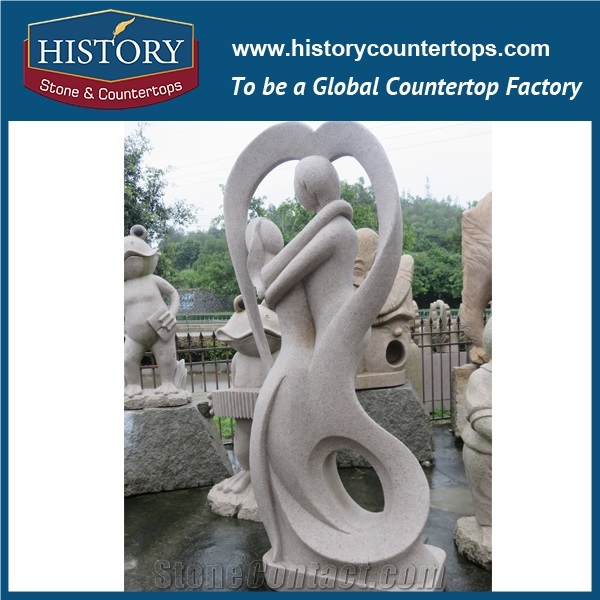History Stone Chinese Hot-Selling High Quality Wholesale Products, Natural Granite Grey Handsome Man Reading Books Statue with Cheap Price for Decorations, Human Sculptures Handcrafts