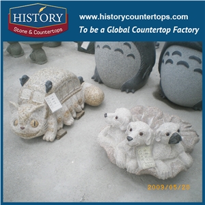 History Stone Chinese Hot-Selling New Design High Quality Wholesale Products, Grey Granite Hand-Carved Exquisite Aggressive Flying Eagles Statue with Cheap Price, Animal Sculptures & Handcrafts