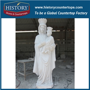 History Stone Chinese Hot-Selling New Design High Quality Wholesale Products, White Marble Hand-Carved Exquisite Standing Old Man with Glasses Statue with Cheap Price, Human Sculptures & Handcrafts