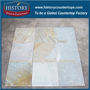 History Stone Colorful 30x30 Stacked Slate Tiles Suppliers Heavy Duty Homogeneous Floor and Wall Tiles, Rode Paving Low Price in China