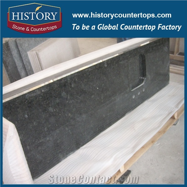 History Stone Hgj075 Tropical Green Antique Prefabricated Granite Factory Supplier Modular Furniture Durable for Apartment,Kitchen Countertop,Benchtops & Bar Tops, Counter