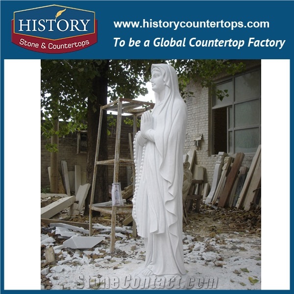 History Stone High Quality Cheap Price Hand Carved Wholesale Products, Natural Marble White Color Famous Beautiful Greek Lady with Bracelets, Hot-Selling for Decorations, Human Statue Handcrafts