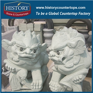History Stone High Quality Cheap Price Wholesale Products, Natural Granite Grey Color Famous Swimming Ducks in the Pond Sculpture, Hot-Selling for Decorations, Animal Statue & Handcrafts
