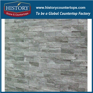 History Stone Natual Split Black Slate Culture Stone for Bathroom Wall Cladding,Interior and Exterior Stone Veneer