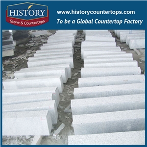 History Stones 2017 Customizable Granite Kerbs All Sides Natural Split G603 Light Grey Granite Kerbs Exteriors Roadside Paving Park Border Kerbstone