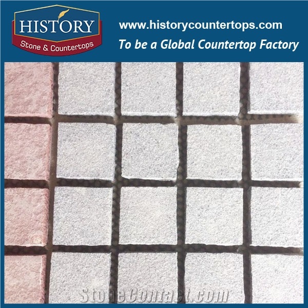History Stones 2017 Good Price Cut to Size Construction Material First Quality Light Grey Granite G603, Patio Flooring, Outdoor Landscape Paving, Courtyard Road Paver Cobble Sheet & Pavers