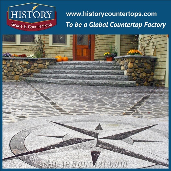 History Stones 2017 Most Popular Outdoor Decorative Natural Light Grey Granite Tiles G603 Customized Building Material Garden Stepping Paver,Driveway,Walkway,Landscaping Stones Cobble Stones & Paver