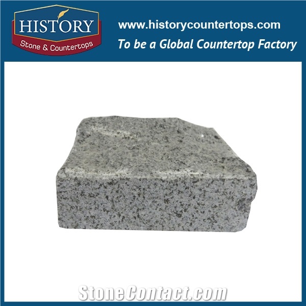History Stones China 2017 Most Popular Natural Flamed Surface Light Grey Granite G654 Granite Swimming Pool Tiles, Outdoor Step Tiles, Landscaping Stones Cobblestones & Paving
