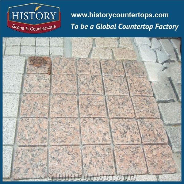 History Stones China Fujian Natural Split Rough Surface Square Shaped Maple Red Granite Flooring, Garden Road Paver, Outdoor Flooring, Paving Sets, Driveway Pavement Cube Stones & Pavers