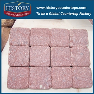 History Stones China Fujian Popular Building Material Fire Pit Square Shaped Maple Red Granite Flooring, Driveway Paving, Floor Covering, Terrace Floors, Garden Stepping Pavement, Cube Stone& Paver