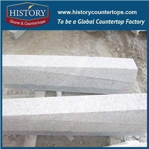 History Stones China Grey G603 Natural Split Edging Kerbs Competitive Granite Curbstone Outdoor Floor Garden Way Outside Building Decoration Kerbstone