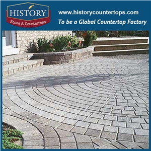 History Stones China Most Popular Outdoor Decorative Natural Light Grey Granite Tiles G603 Different Customized Building Material Driveway,Walkway,Garden Stepping Paver Landscaping Stones Cobble Stone