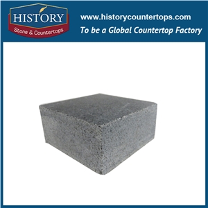 History Stones China Supplier Best Price Fashion Different Types Of Flamed Dark Grey Granite Terrace Floors, Patio Pavers, Rainwater Drain, Landscape Drainage Landscaping Cube Stone & Paving