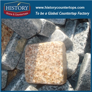 History Stones Chinese Current Prevalent Natural Yellow Pearl Cream G682 Granite Tiles, Floor Covering, Patio Paver, Landscape Drainage, Clay Brick Landscaping Stones Cube Stone& Paving