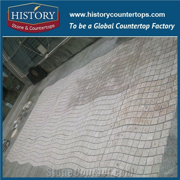 History Stones Chinese Custom Size Cheap Yellow Rustic Cube Stone G682 Outdoor Floor Best Price Good Decorate Garden Granite Fountain Road Paver Wholesale Sidewalk Floors Cobblestone Sheet & Pavers