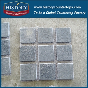 History Stones Chinese Different Types Natural Flamed Surface Grey Granite Terrace Covering, Walkway Flooring, Paving Sets, Rain Drainage Paver Waterproof Patio Flooring Cobble Stone Sheet & Pavers