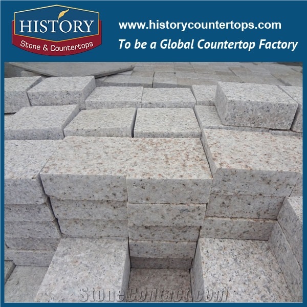 History Stones Chinese Prevalent Natural Yellow Pearl Cream G682 Granite Tiles Outdoor Decoration, Driveway, Garden Stepping Paver, Patio Covering, Flooring, Landscaping Stones Cube Stone& Paving
