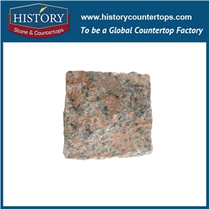 History Stones Chinese Rough Surface Square Shaped Maple Red Granite Flooring Outdoor Decorative Material, Outside Walkway Paving, Courtyard Road Pavers, Floor Covering, Cube Stone& Paver