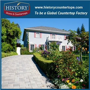 History Stones Flamed Surface Square Roadside Light Grey G603 Granite Tiles Outside Garden Stepping Paving, Wall Covering, Side Pavement, Outdoor Flooring Landscaping Stones Cobblestone & Pavers