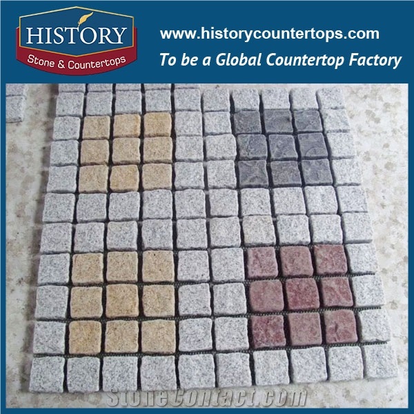 History Stones G603 Chinese Cube Square Patterns Cheap Paving Stone Types Light Grey Granite Exterior Terrace Floors Outside Floor Covering Patio Pavers Garden Stepping Pavement Cobble Sheet & Paver